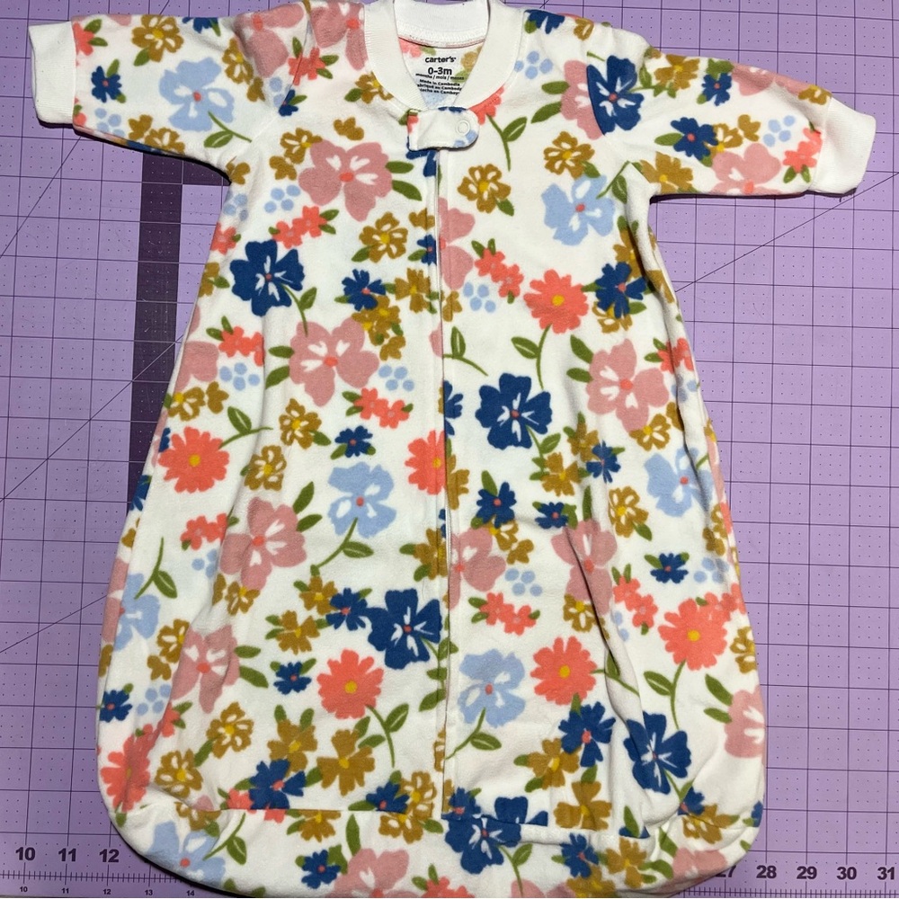 Carters – Fleece Sleep Sack – Floral